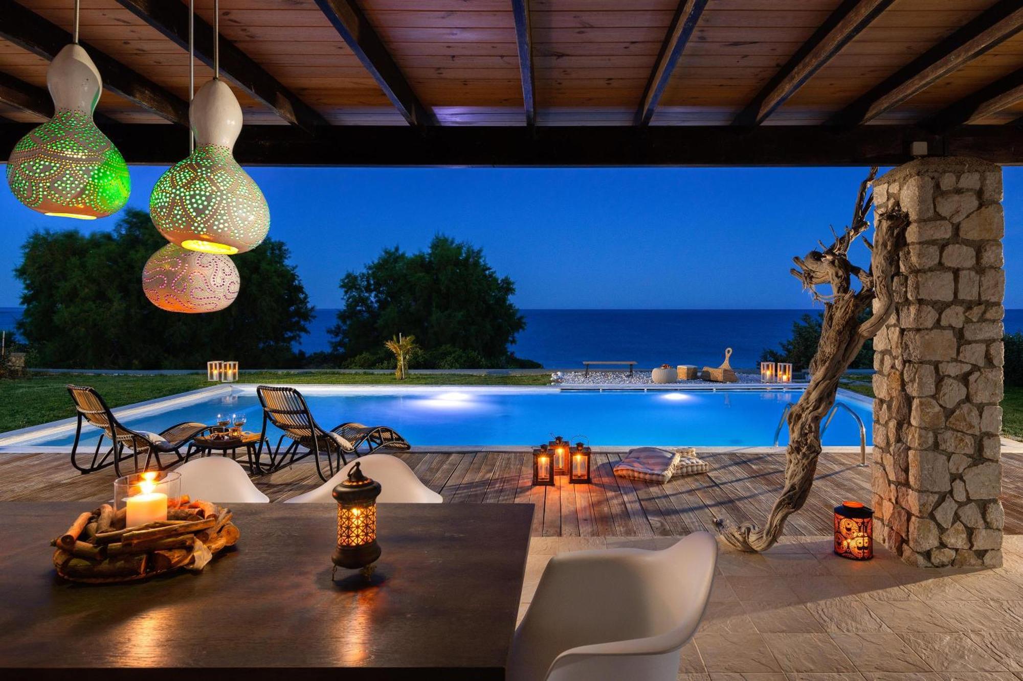 Villa Sevil Lachania  Exterior photo